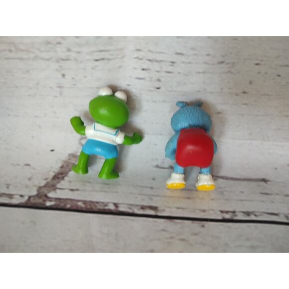 Vintage Muppet Babies KERMIT & GONZO PVC Figure 1986 McDonalds - Picture 5 of 7
